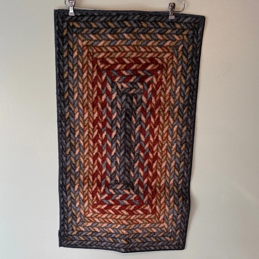 Multicolor Braided Rug